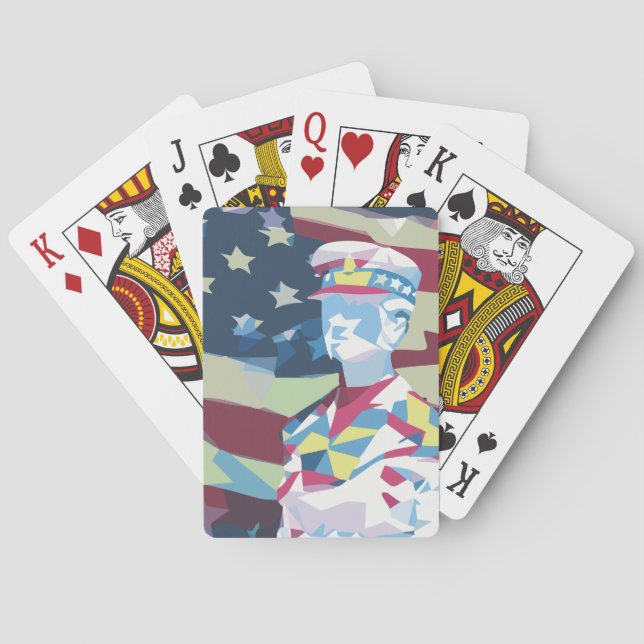 American Patriot Poker Cards (Back)