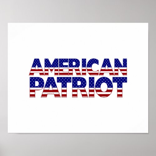 American Patriot Poster