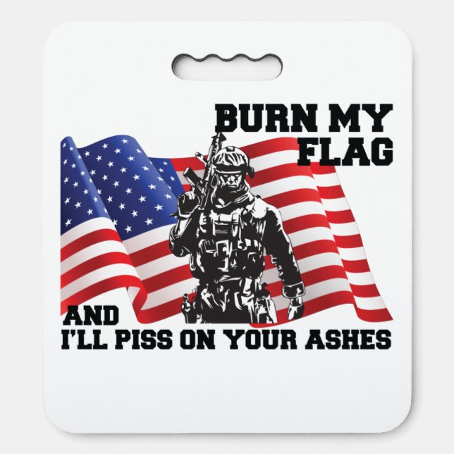 American Patriot  Seat Cushion (Front Vertical)