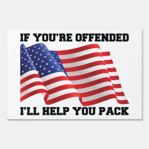 American patriot  sign