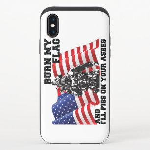 American Patriot iPhone X Slider Case