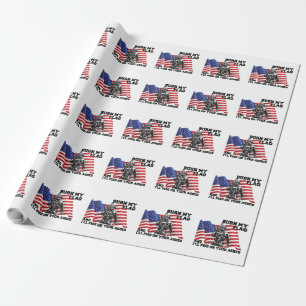 American Patriot  Wrapping Paper