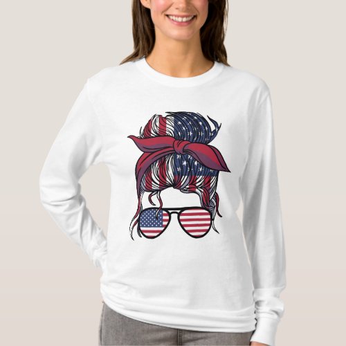 American patriotic accessories design T_Shirt