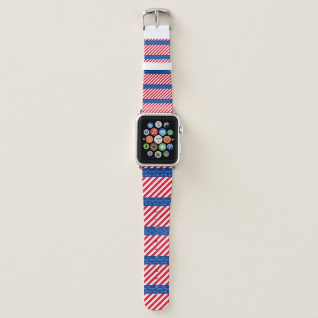 American patriotic apple watch band (Front)