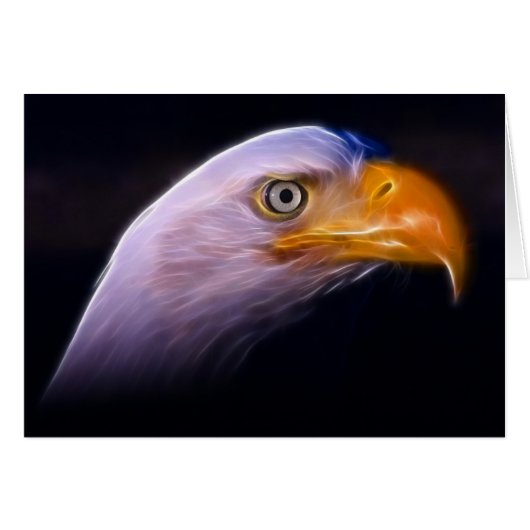 American Patriotic Bald Eagle, National Symbol (Front Horizontal)