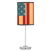 American Patriotic Eagle Flag Table Lamp (Back)