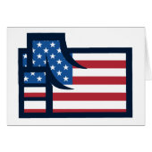 American Patriotic Fist (Front Horizontal)
