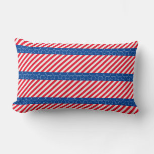 American patriotic lumbar pillow