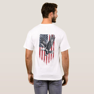 American Patriotic Men’s T-Shirt Freedom Gift