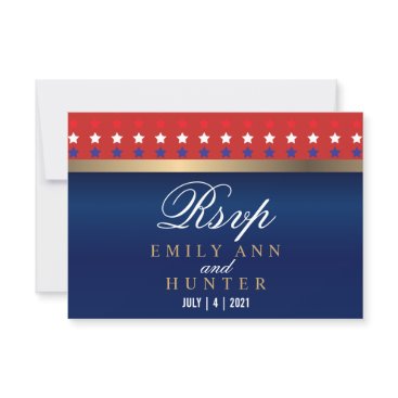 American Patriotic Wedding - RSVP American Patriotic Wedding - RSVP