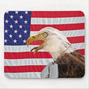 American Patriotism Mouse Pad