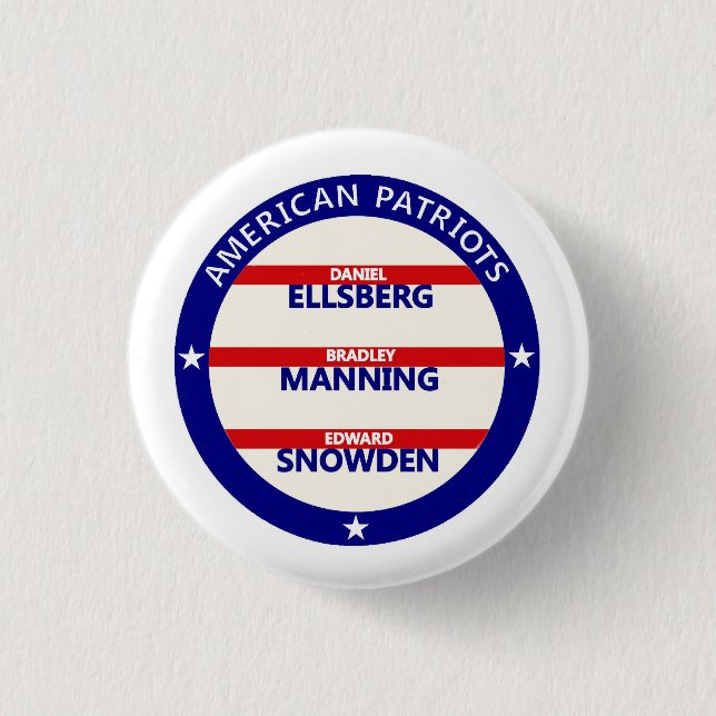 American Patriots Button (Front)