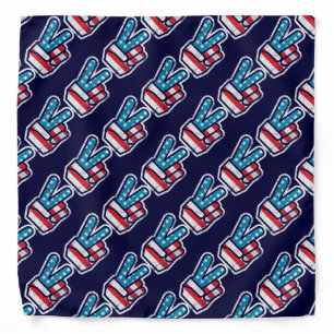 American Peace Bandana