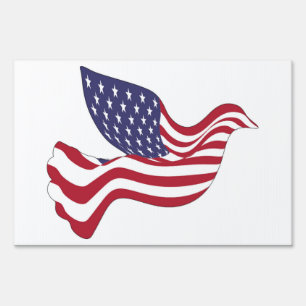 AMERICAN PEACE DOVE SIGN