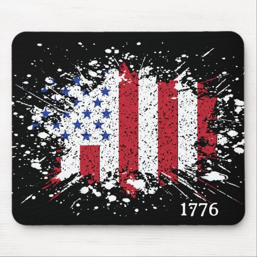 American Peace Flag 1776 American State National M Mouse Pad