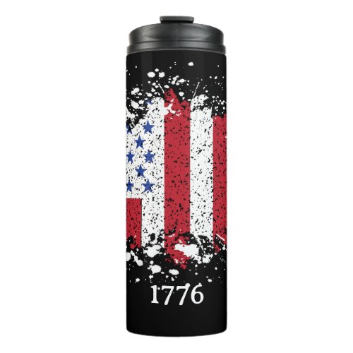 American Peace Flag 1776 American State National T Thermal Tumbler