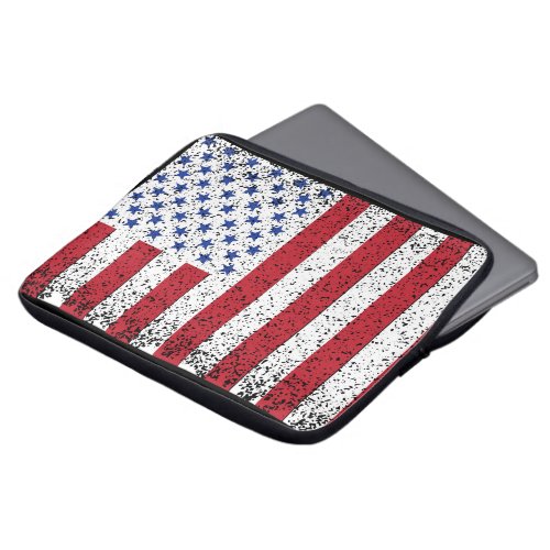 American Peace Flag American State National Laptop Sleeve