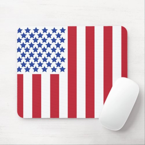 American Peace Flag American State National Mouse  Mouse Pad