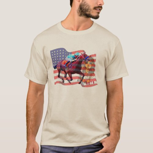 American Pharoah 2015 Mens T_Shirts