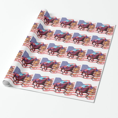 American Pharoah 2015 Wrapping Paper