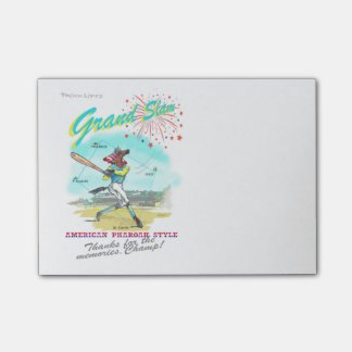 American Pharoah Grand Slam Tribute Post It Notes