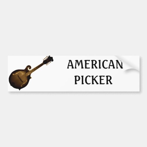 AMERICAN PICKER Bumper Sticker