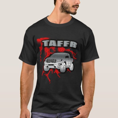 American Pickup Truck  TAFFR Red Lightning T_Shirt