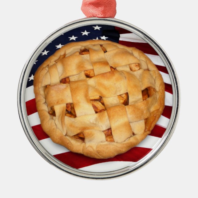 American Pie Metal Ornament (Front)