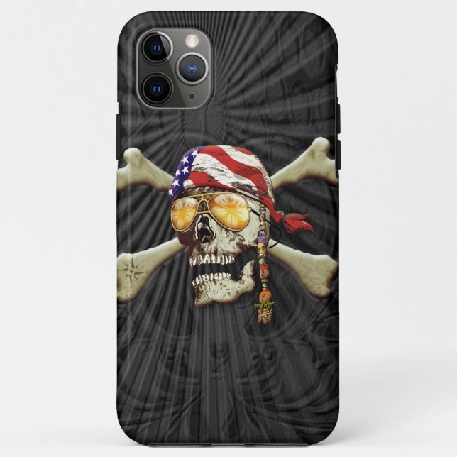 American Pirate Case-Mate iPhone Case (Back)