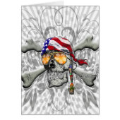 American Pirate Skull and Cross Bones (Front)