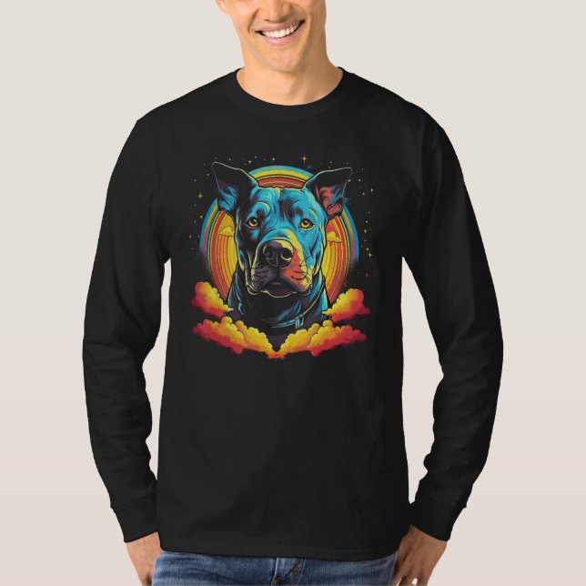 American Pit Bull Staffordshire Bull Terrier Dog G T-Shirt (Front)