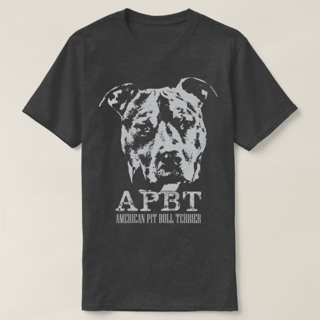 American Pit Bull Terrier APBT (3) T-Shirt (Design Front)