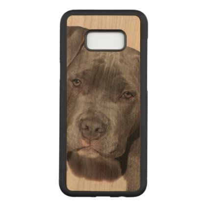 American Pit Bull Terrier Carved Samsung Galaxy S8+ Case