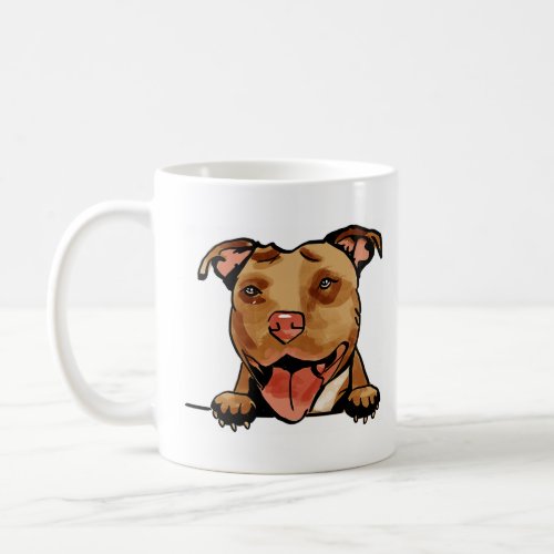 American pit bull terrier  coffee mug