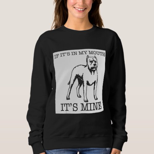 American Pit Bull Terrier  dog Sweatshirt