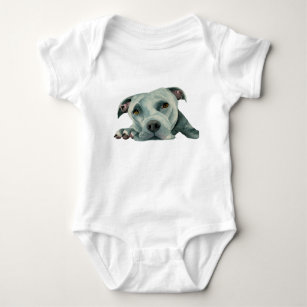 Pitbull onesies 2025 for babies