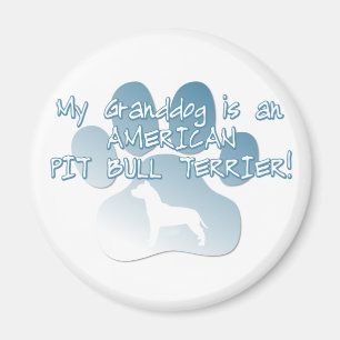 American Pit Bull Terrier Granddog Magnet