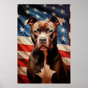 American Pit Bull Terrier Poster