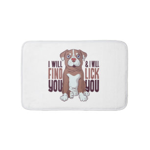 American Pit Bull Terrier Puppy Dog Bath Mat