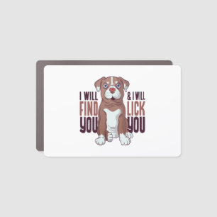 American Pit Bull Terrier Puppy Dog Car Magnet
