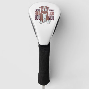 American Pit Bull Terrier Puppy Dog  Golf Head Cover