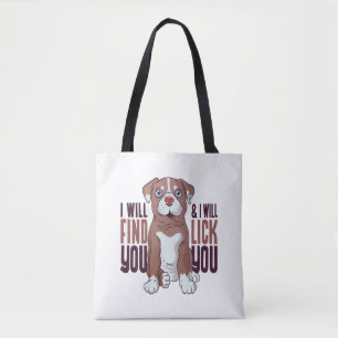 American Pit Bull Terrier Puppy Dog  Tote Bag