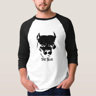 American Pit Bull Terrier T-Shirt Grocery Bag