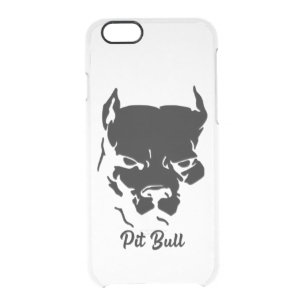 American Pit Bull Terrier T-Shirt Grocery Bag Otte Clear iPhone 6/6S Case