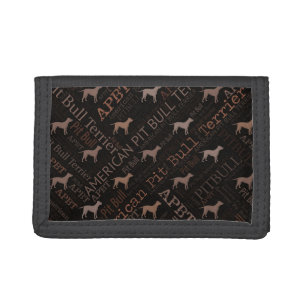 American Pit Bull Terrier Tri-fold Wallet
