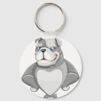 American pitbull keychain
