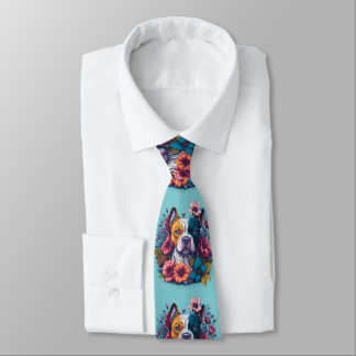 American pitbull neck tie