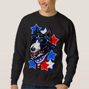 American Pitbull Sunglasses Sweatshirt