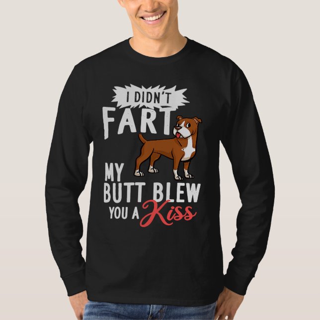 American Pitbull Terrier Dog Puppies Owner Lover 3 T-Shirt (Front)