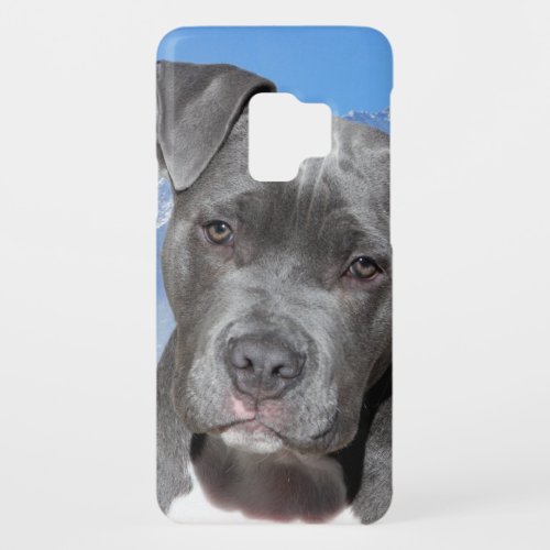 American Pitbull Terrier Puppy Dog Case_Mate Samsung Galaxy S9 Case